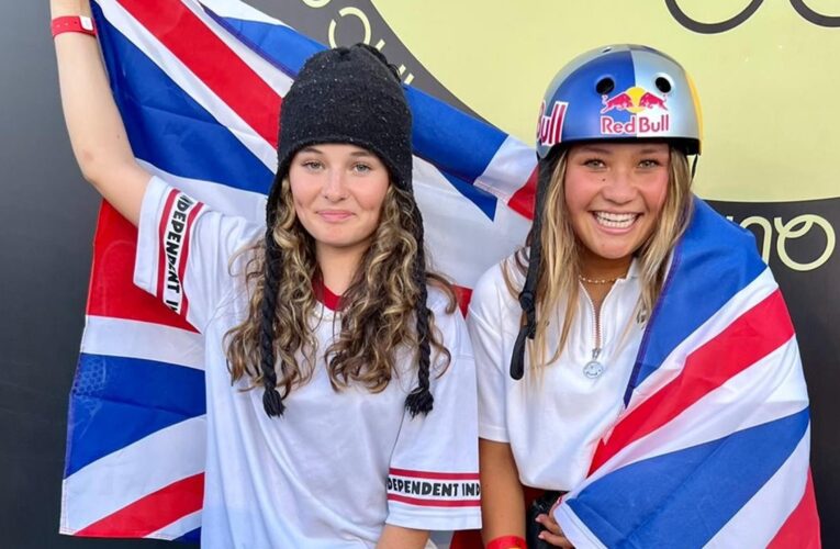 Sky Brown makes history aged 14 with gold at Skateboarding Park World Championships