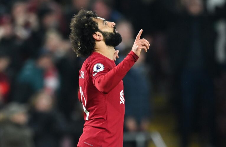 Liverpool 2-0 Everton: Mohamed Salah ends drought as Reds win derby to ease pressure on Jurgen Klopp