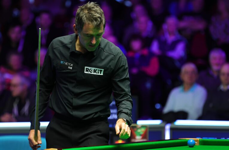 Ronnie O’Sullivan’s tip flies off yet again in Welsh Open match against Rod Lawler – ‘You could not make this up!’