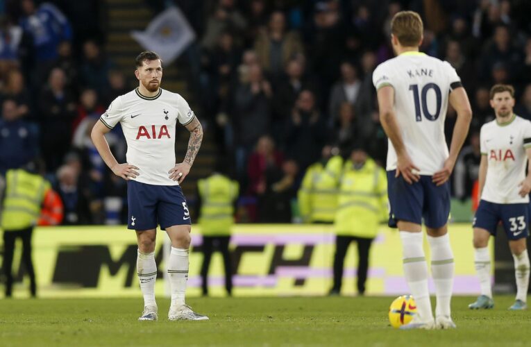 Spurs have suffered a ‘massive fall from grace’ under boss Antonio Conte, says Jermaine Jenas