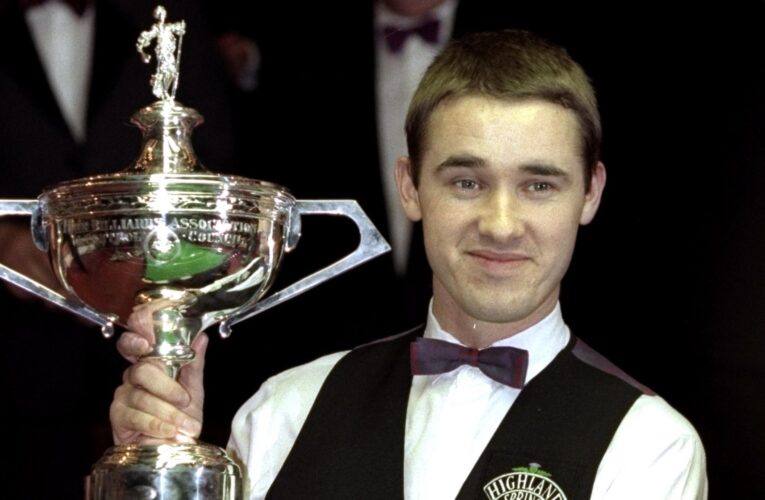 Stephen Hendry reveals he was given a Ferrari and a Bentley for World Championship success