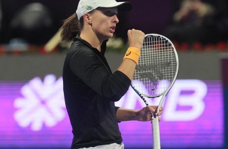 Iga Swiatek breezes into Qatar Open final with dominant win over Veronika Kudermetova to face Jessica Pegula