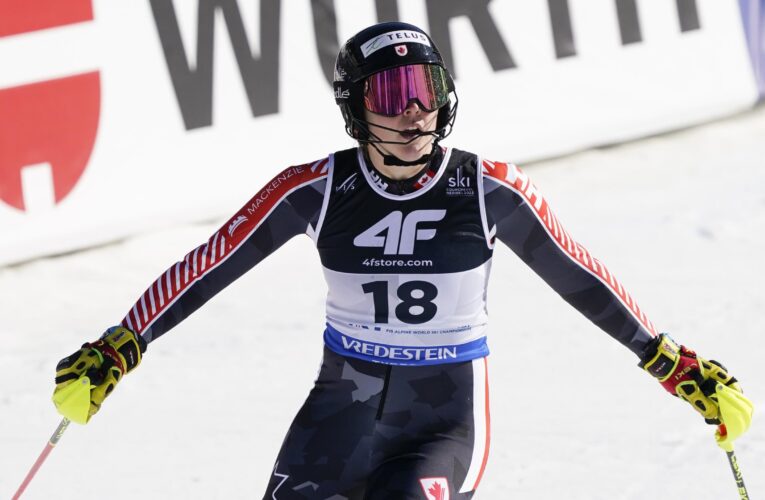 Laurence St-Germain causes upset as Mikaela Shiffrin misses out on second World Championships gold in Meribel