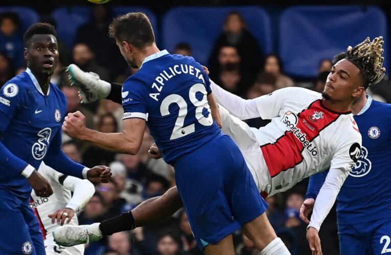 Cesar Azpilicueta discharged from hospital after concussion and ‘recovering well’, say Chelsea