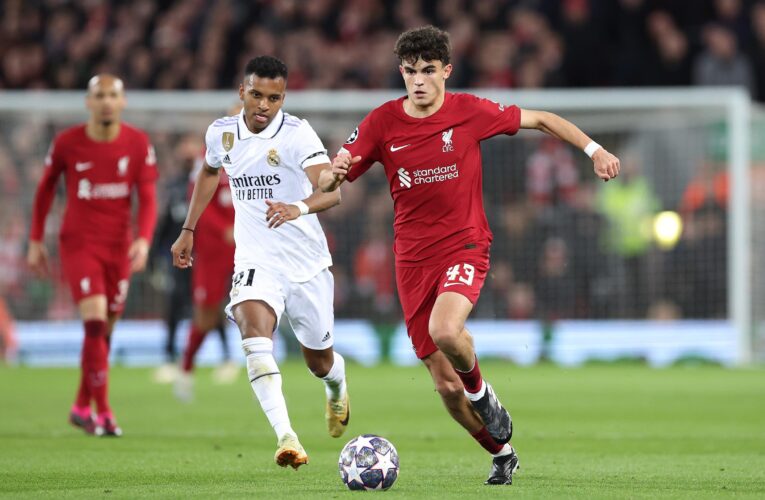 Stefan Bajcetic lauded by Steven Gerrard as youngster creates history for Liverpool in Champions League