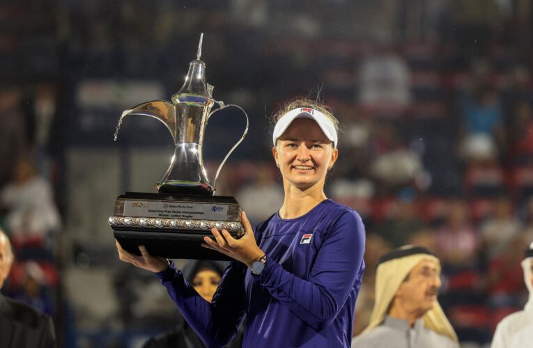 Barbora Krejcikova stuns Iga Swiatek in straight sets to claim Dubai Tennis Championships title