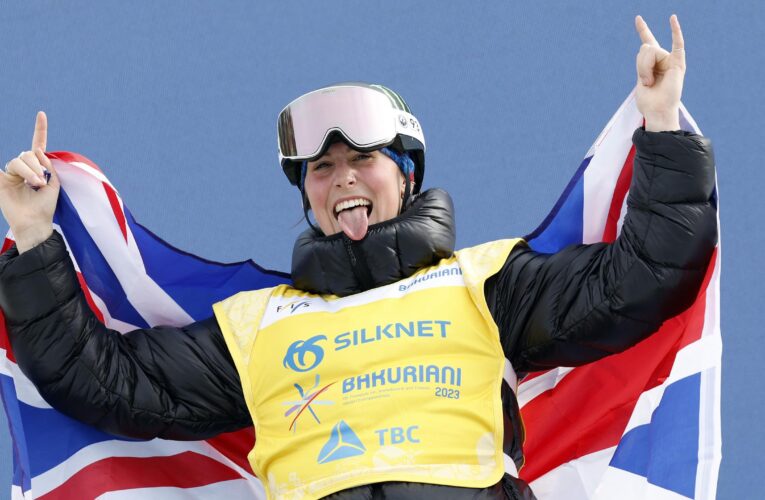 Mia Brookes: British sensation, 16, makes history with snowboard slopestyle world title