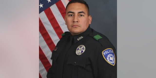 Euless police Det. Alex Cervantes was killed when his vehicle was broadsided by a drunk driver. 