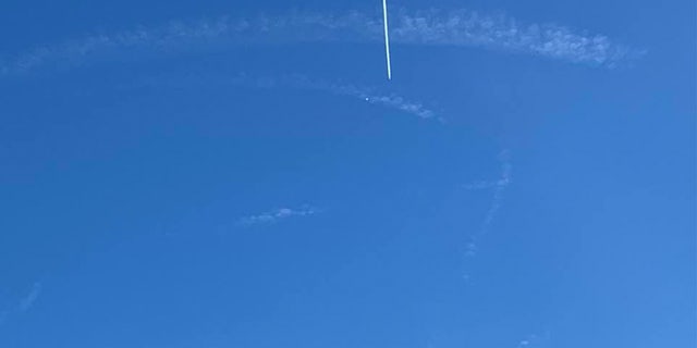 The Chinese spy balloon shot down near Aynor, South Carolina.