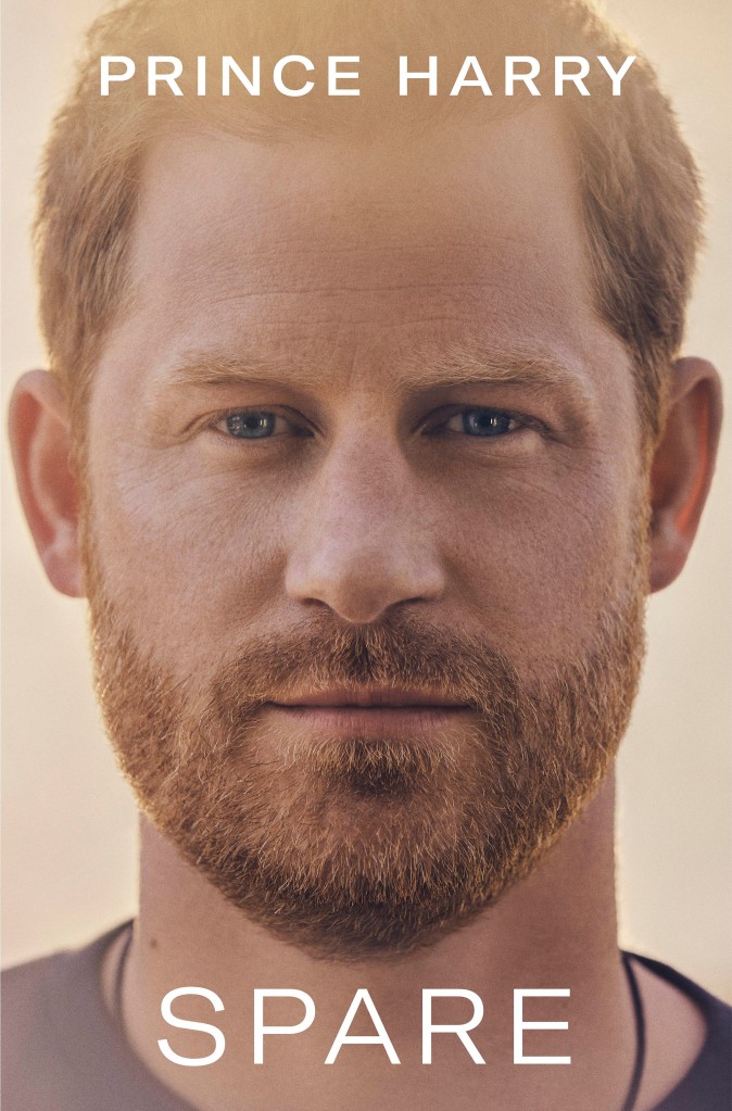 This image provided by the Random House Group shows the cover of “Spare,” Prince Harry's memoir. 