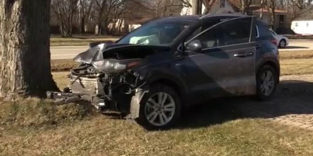 A look at the vehicle the group of teen boys allegedly stole.