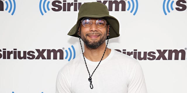 Jussie Smollett visits the SiriusXM Studios on June 14, 2022 in New York City.