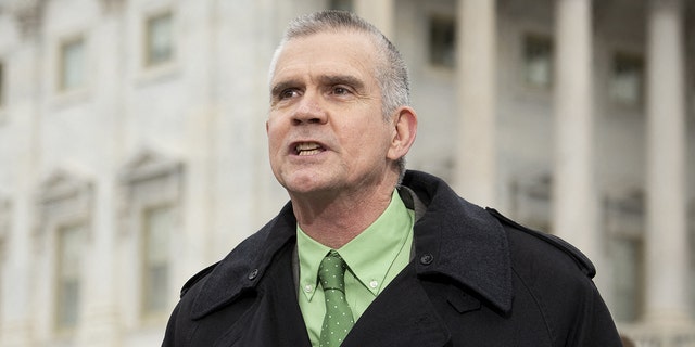 United States Representative Matt Rosendale, R-Mont., says NORTHCOM believes there is still an object in the air above Montana. (Rod Lamkey/CNP/ABACAPRESS.COM)