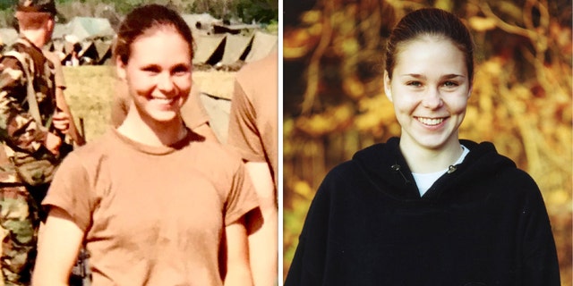 Images provided by MauraMurrayMissing.org show Maura Murray at a West Point fitness event in 2000, left, and in another undated portrait.