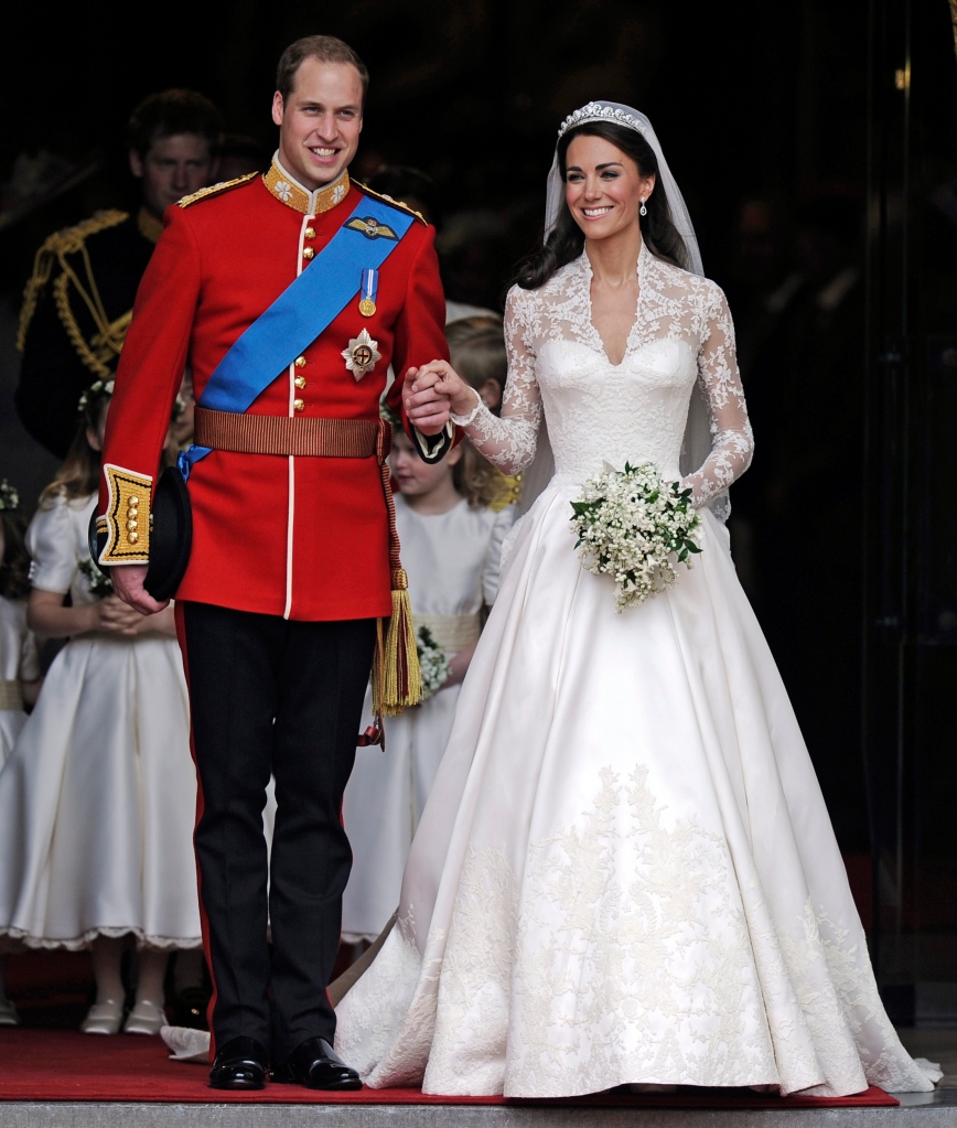 Prince William and Kate Middleton were married at Westminster Abbey on April 29, 2011.