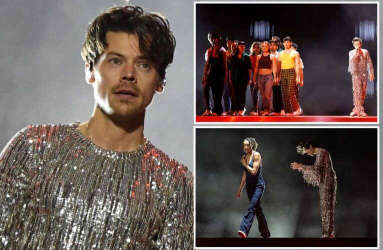 Harry Styles’ dancers reveal malfunction on 2023 Grammys stage