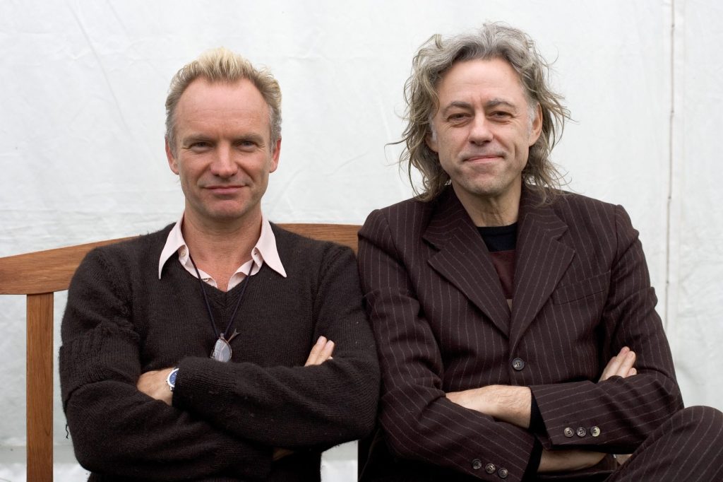 Sting's tantric sex confession originated from a 1990s interview alongside Bob Geldof. 