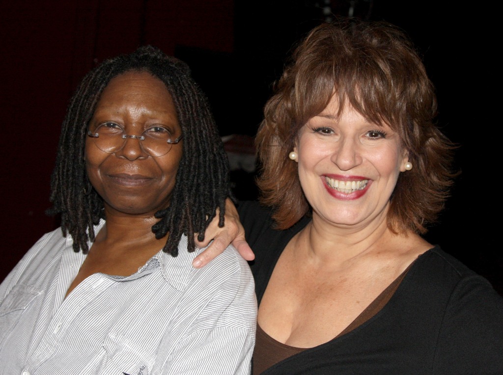 Whoopi Goldberg and Joy Behar