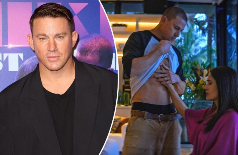 Channing Tatum says a dentist assistant asked him to strip