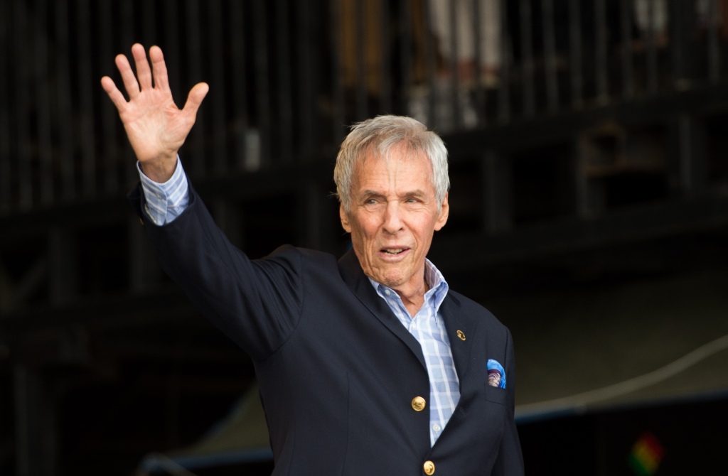 Burt Bacharach performs at the Glastonbury Festival at Worthy Farm, Pilton on June 27, 2015 in Glastonbury, England.