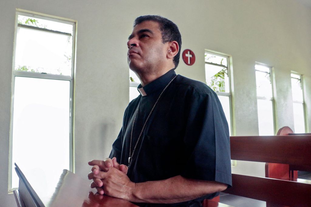 Nicaraguan Catholic bishop Rolando Alvarez