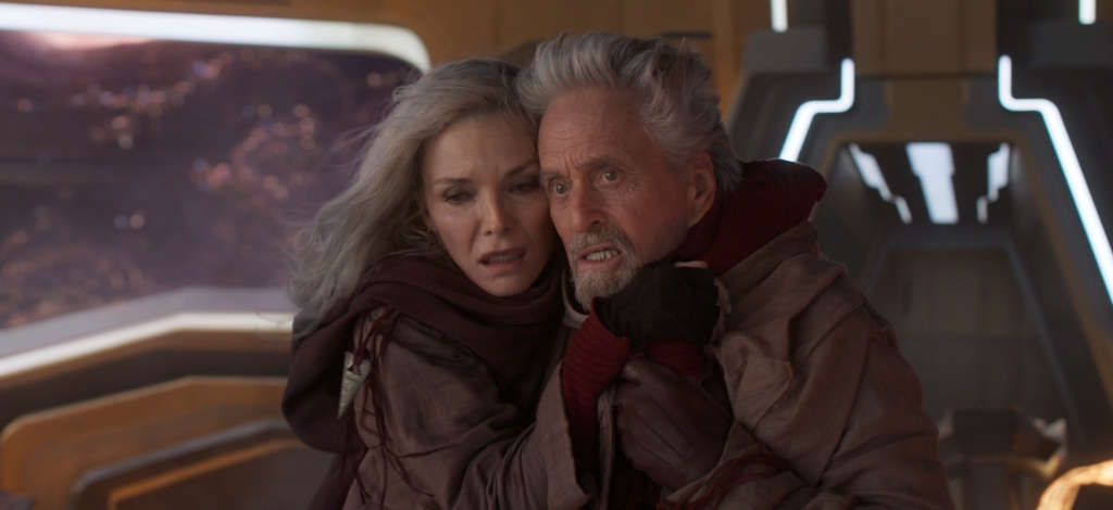 Michelle Pfeiffer and Michael Douglas are trapped in the Quantum Realm.