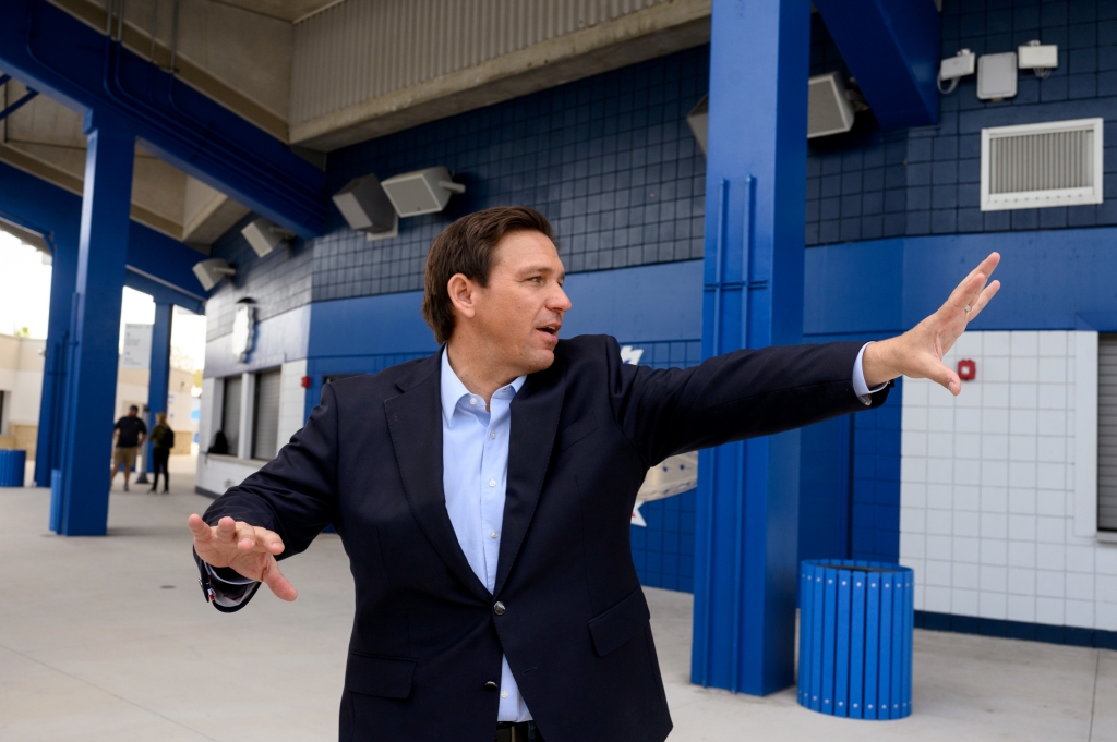 Florida governor Ron DeSantis