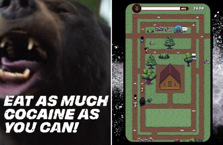 ‘Cocaine Bear’ releases people-eating video game: ‘It’s addictive’