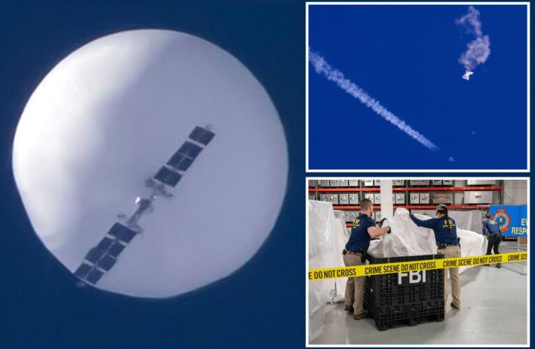 Downed Chinese balloon aimed for Hawaii, blown off course