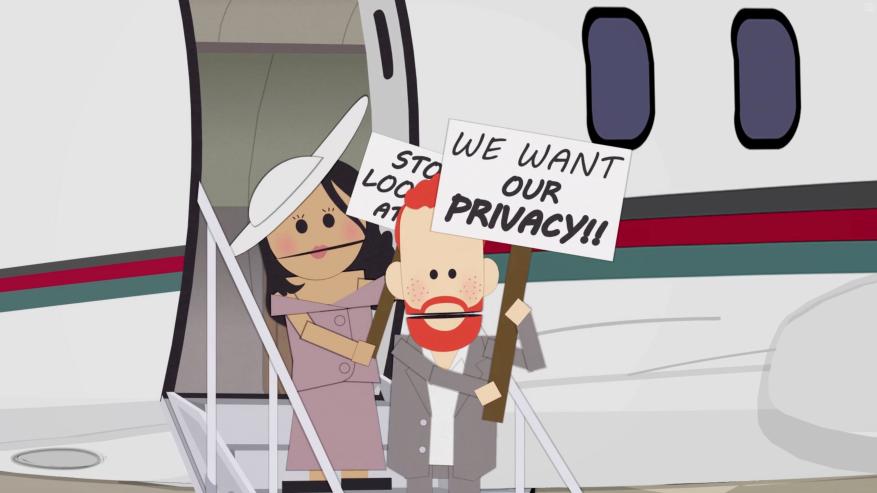 On "South Park," animators seemed to make light of Harry and Meghan's demand for privacy despite their many public appearances.