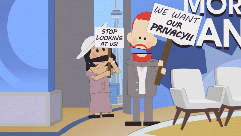 The "South Park" episode mocking Prince Harry and Meghan Markle.
