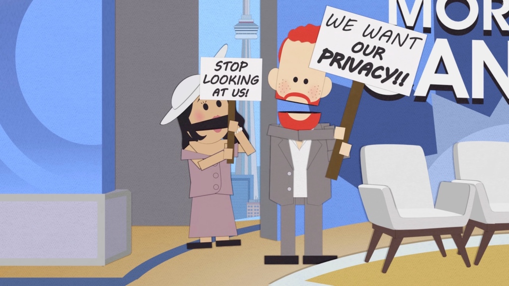 Prince Harry and Meghan Markle have been roasted by South Park.