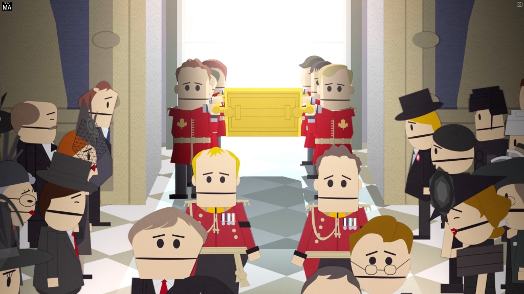 The "South Park" episode mocking Prince Harry and Meghan Markle.