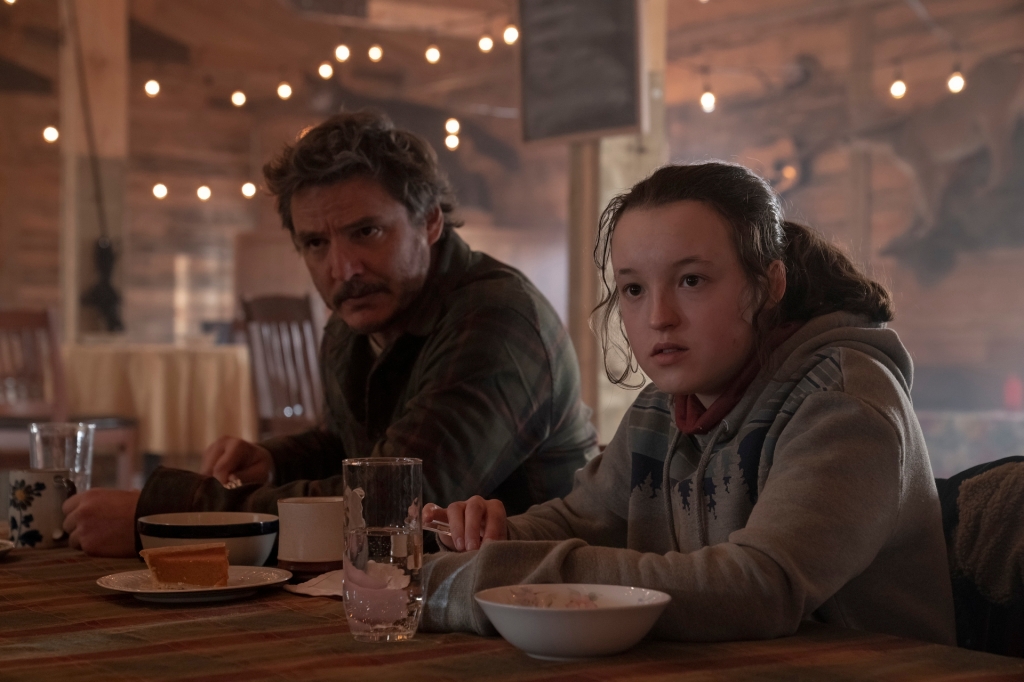 Pedro Pascal and Bella Ramsey in Episode 6.