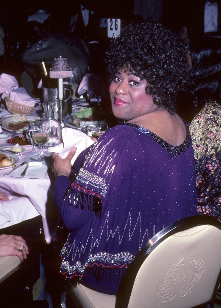 Jennifer Holliday at the 1982 Tonys after-party at the Waldorf-Astoria in NYC.