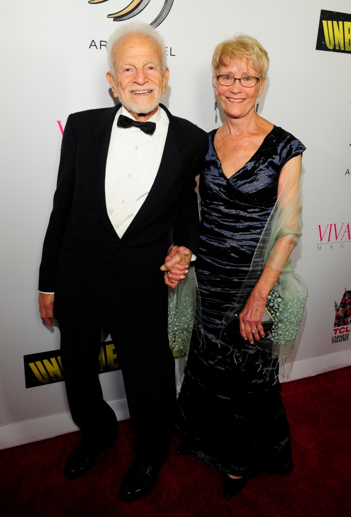 Gerald and Anita on red carpet