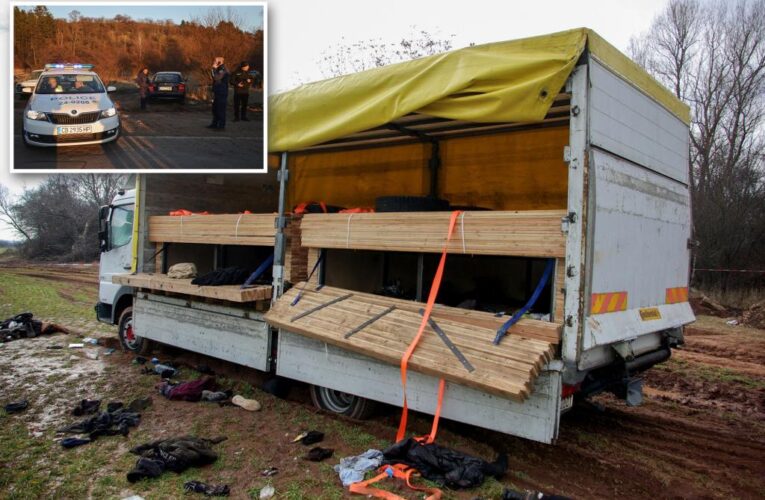 6 charged after 18 dead migrants found in truck in Bulgaria