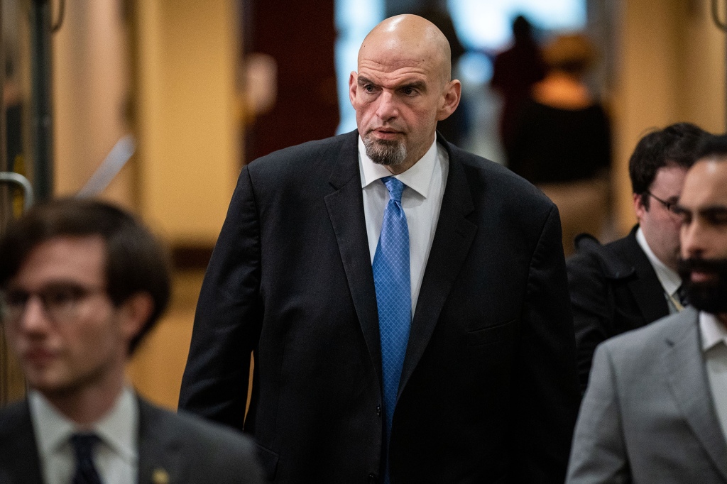 Fetterman has been undergoing treatment at  Walter Reed National Military Medical Center.