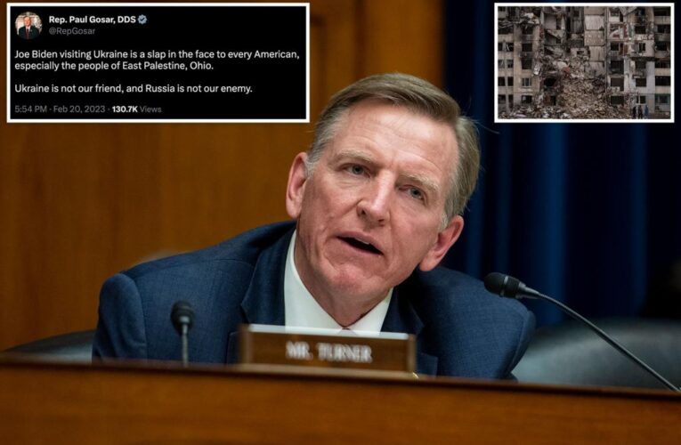 Rep. Paul Gosar ripped for tweeting ‘Russia is not our enemy’