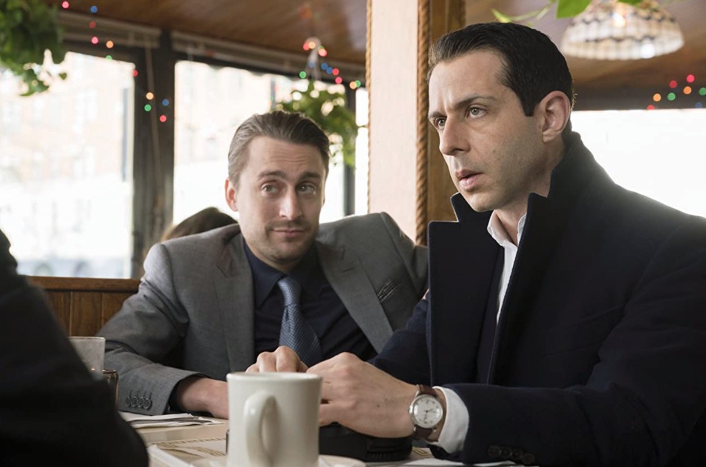 Kieran Culkin and Jeremy Strong in Succession