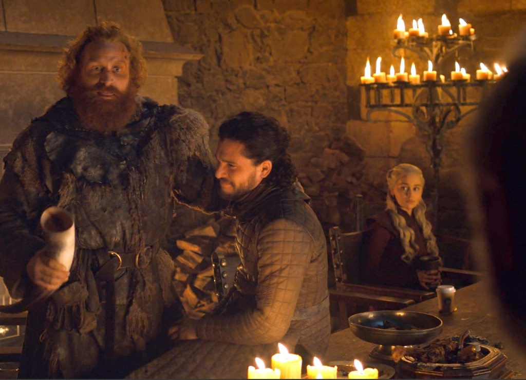 Back in 2019, an episode of "Game of Thrones" featured an anachronistic coffee cup in what was an embarrassing editing error. It is seen on the table on the  righthand size of the frame.  