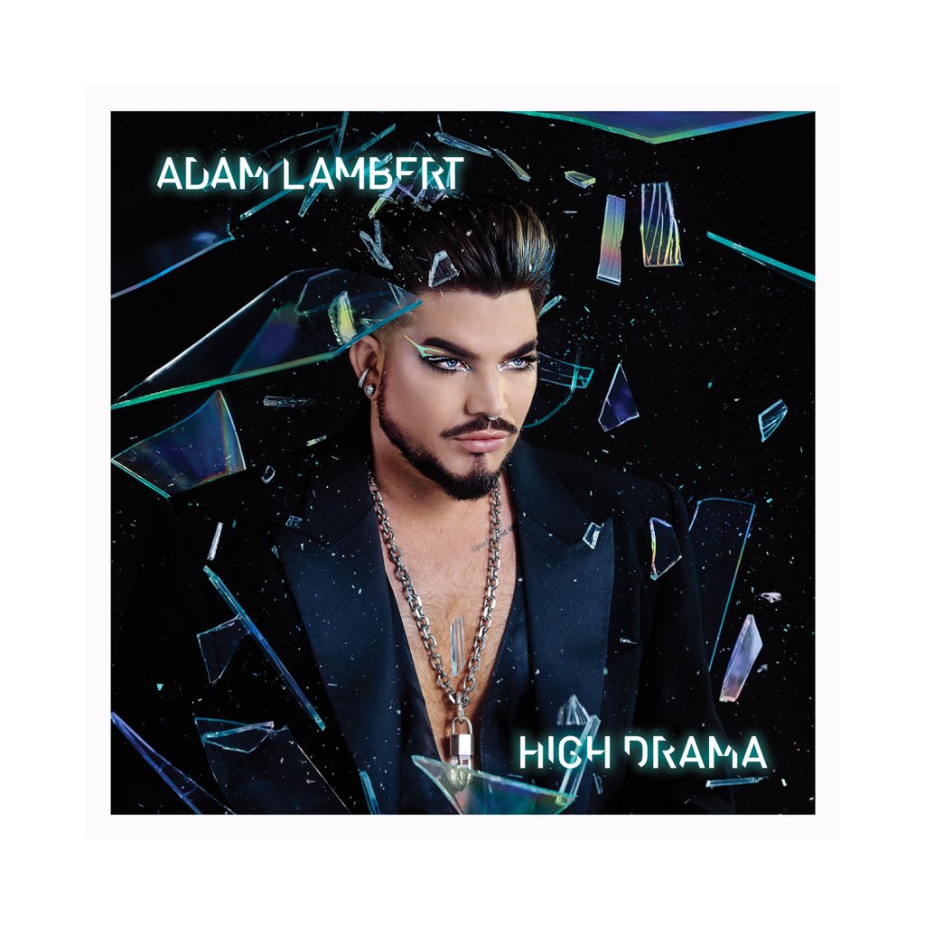 The cover of Adam Lambert's new album "High Drama."
