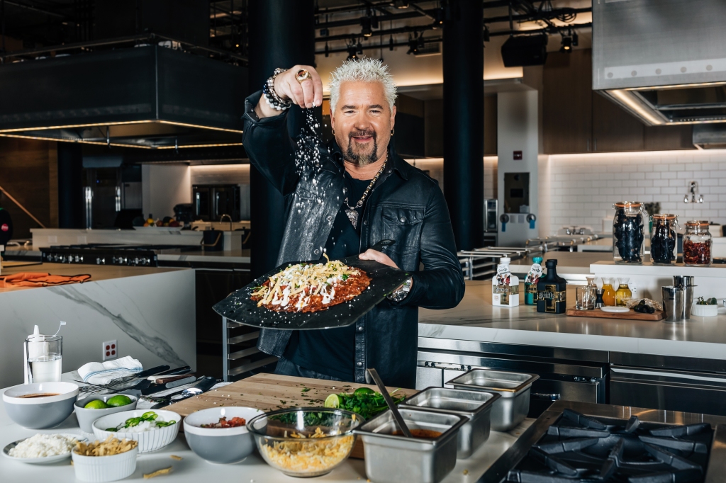 Fieri has won the respect of some of the biggest names in the business.