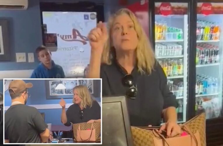 Video shows woman go on racist tirade at Pennsylvania pizzeria