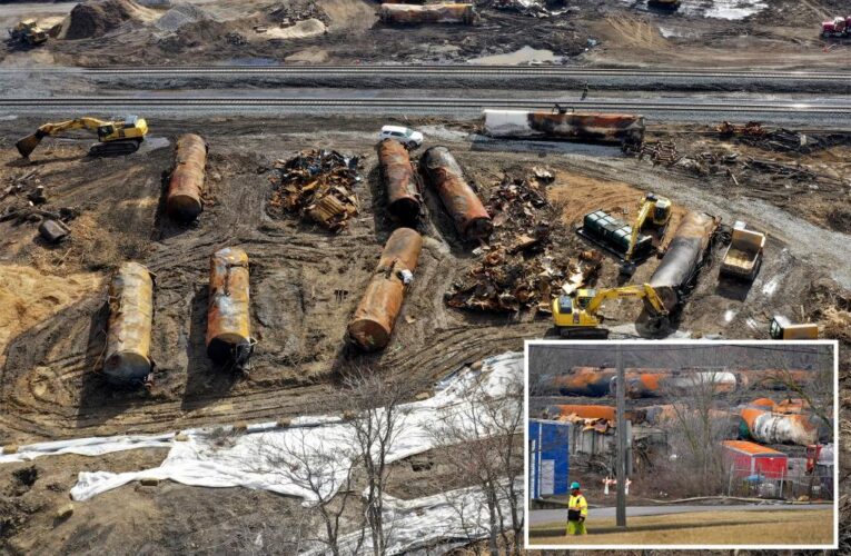 EPA puts breaks on shipping of toxic Ohio train derailment waste