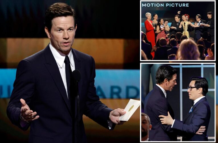Mark Wahlberg slammed for presenting SAG Award to Asian cast
