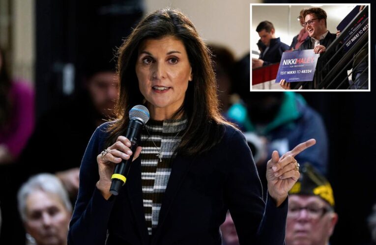 Nikki Haley tells Iowa crowd ‘you don’t have to be 80 to be in DC’