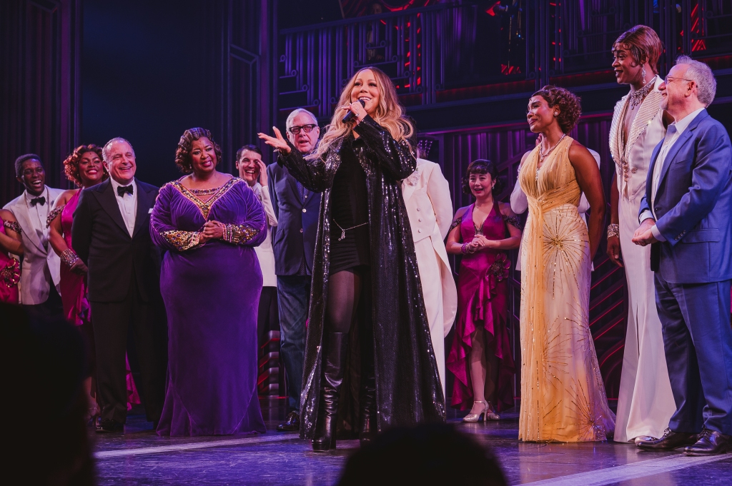 Mariah Carey delivers speech in surprise appearance at Broadway musical "Some Like it Hot"