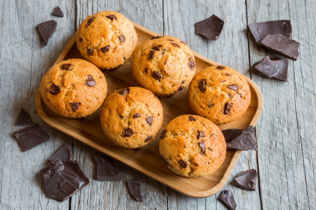                                                                                                                                                                                                  Chocolate chip muffins                                                                                                                                                                 