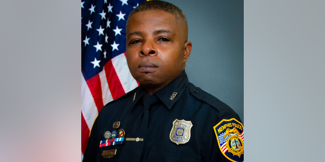 Officer Geoffrey Redd was shot at around 12:32 p.m. on Feb. 2 while responding to a shooting call at Poplar-White Station Library.